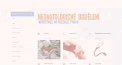 Desktop Screenshot of novorozencibulovka.cz